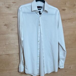 JF J.Ferrar Classic White Dress Shirt
